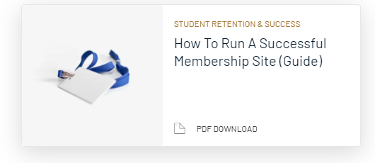 Guide to creating a membership site